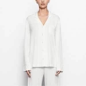 SKIMS soft lounge  Ribbed Pajama Top